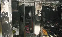 حریق مرگبار خانه ای در غرب تهران