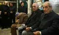 پسران هاشمی در یک مراسم ختم +عکس