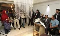 حضور احمدی‌ نژاد در محل سریال «مادرانه»