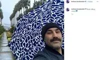 تازه‌ترین تصویر از نقی در روزهای ضبط «پایتخت»