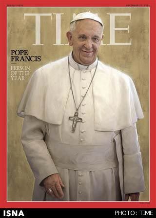 Pope شخصیت سال 2013 تایم شد +عکس