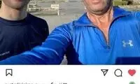 سلفی سفیر دانمارک در میدان نقش جهان