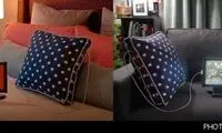 بالشی که گجت ها را شارژ می‌کند! +عکس