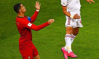 وقتی رامین رضاییان بالاتر از رونالدو هِد زد