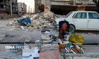 عکسی متفاوت از زلزله کرمانشاه