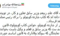 مهاجرانی: مهم‌تر از شازده کوچولو، کتاب قانون است