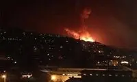 اولین تصاویر از حمله اسرائیل به حومه دمشق