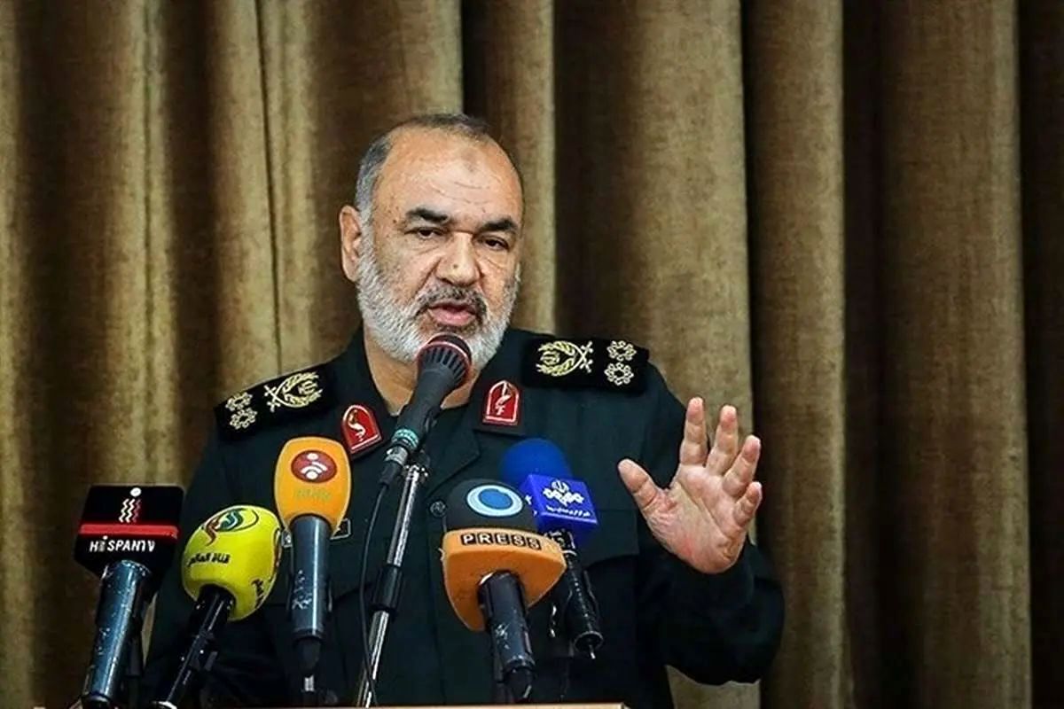   فرمانده کل سپاه به اسرائیل پیام داد 