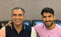 پست احساسی احمدرضا عابدزاده‌ برای پسرش 