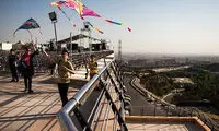 جشنواره بادبادک‌ها در برج میلاد