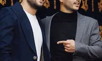 ساعد سهیلی در کنار برادرش در سریال «پدر»