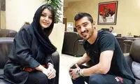 رضا قوچان‌نژاد در کنار ساره بیات