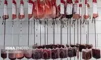 تصاویری از نذر خون در کرج