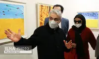 تصاویری از نمایشگاه نقاشی مریم حیدرزاده