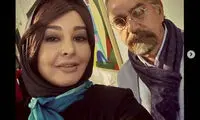 سلفی بازیگر زن سرشناس با پرویز پرستویی