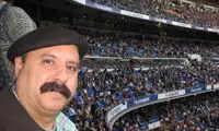 شاعر ايراني در سانتياگو برنابئو! +عكس