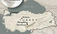 شهر زیرزمینی عجیب در کاپادوکیه ترکیه