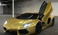 گرانترین خودروی طلایی جهان +عکس