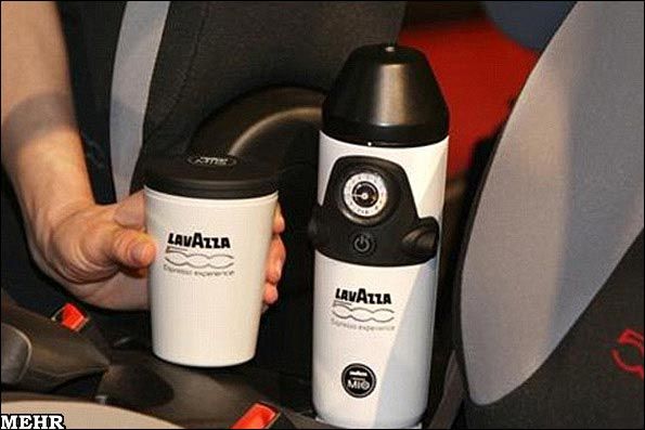 خودرویی که مجهز به قهوه ساز است!
