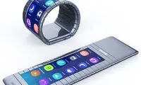 تلفن همراه خم شدنی به بازار می آید