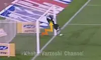 عکس: صحنه مشکوک بازی استقلال
