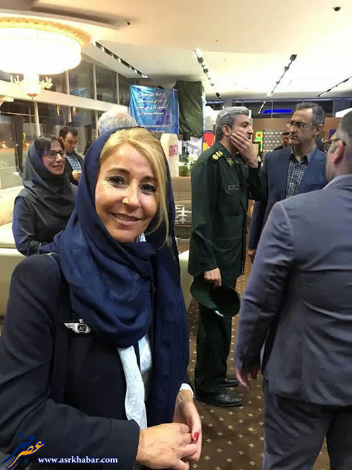 عکس: حجاب خدمه «ايرفرانس» در تهران