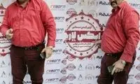 تیپ عجیب احمد ایراندوست در یک مراسم رسمی!