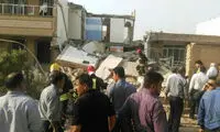 تصاویری از انفجار گاز شهری در اهواز