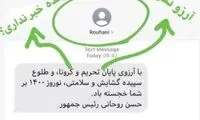 واکنش الناز شاکردوست به پیامک نوروزی روحانی