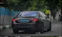 جولان نسل جدید بنز S۵۰۰ در خیابان‌های تهران