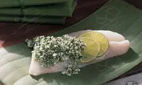 ماهی به سبک آسیای جنوبی با چاتنی سبز