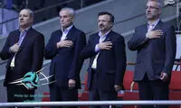 عکس: مهمانان ویژه والیبال ایران و چین
