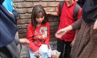 نجات کودک ۶ساله از دل آتش و دود
