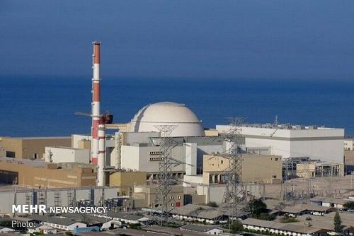 توقف تولید برق نیروگاه اتمی بوشهر