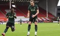 هری کین به رکورد رونالدو رسید
