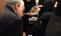 انگشتری که حاج قاسم به آیت‌الله هاشمی هدیه داد