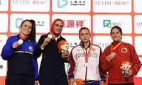 شهربانو منصوریان: مدالم را به پسرم تقدیم می‌کنم