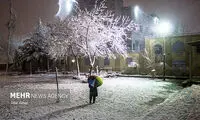 برف آمد، شاید غم‌هایمان را آب کند