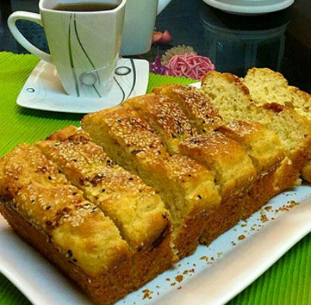 طرز تهیه کیک نمکی