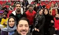 سلفی بهرام رادان، پژمان جمشیدی و ترلان پروانه