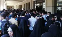 تجمع و تشنج در دانشکده هنرهای زیبا