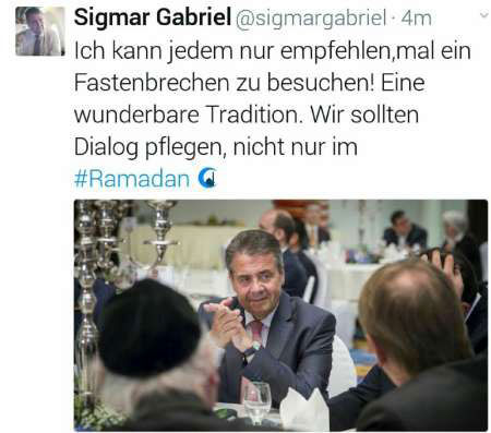 وزیر خارجه آلمان: همه مراسم افطار را تجربه کنند