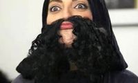 عکس: مهناز افشار در پشت صحنه عرق سرد