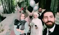ماجرای حضور یک عروس و داماد در خیابان ولیعصر