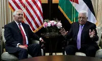 دیدار محمود عباس با وزیرخارجه آمریکا