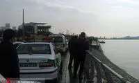 دو کشته در حادثه سقوط بالگرد در دریاچه چیتگر