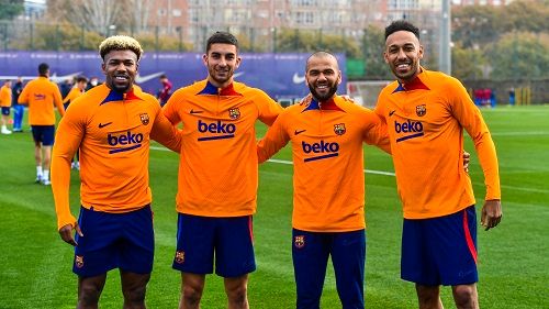 چهار مهره جدید و جذاب بارسلونا در یک قاب