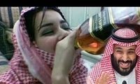 نوشیدن مشروبات الکلی در خیابان‌های عربستان