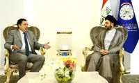 دیدار عمار حکیم با سفیر انگلیس