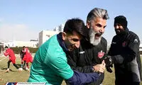 شوخی بیرانوند با مربی خوشتیپ پرسپولیس